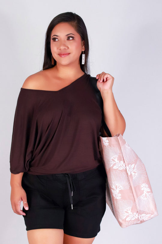 MEDIUM OHIA LEHUA CRINKLE BAG