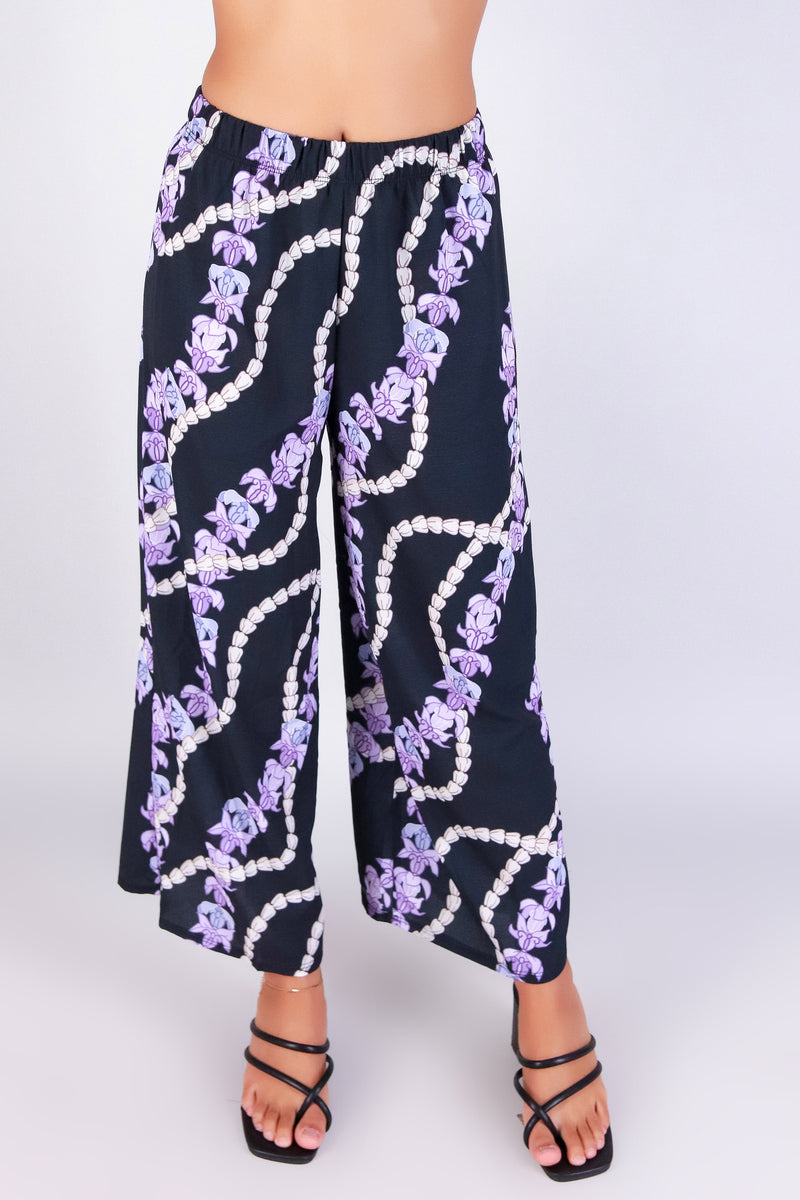 Jeans Warehouse Hawaii - PRINT WOVEN CAPRI&