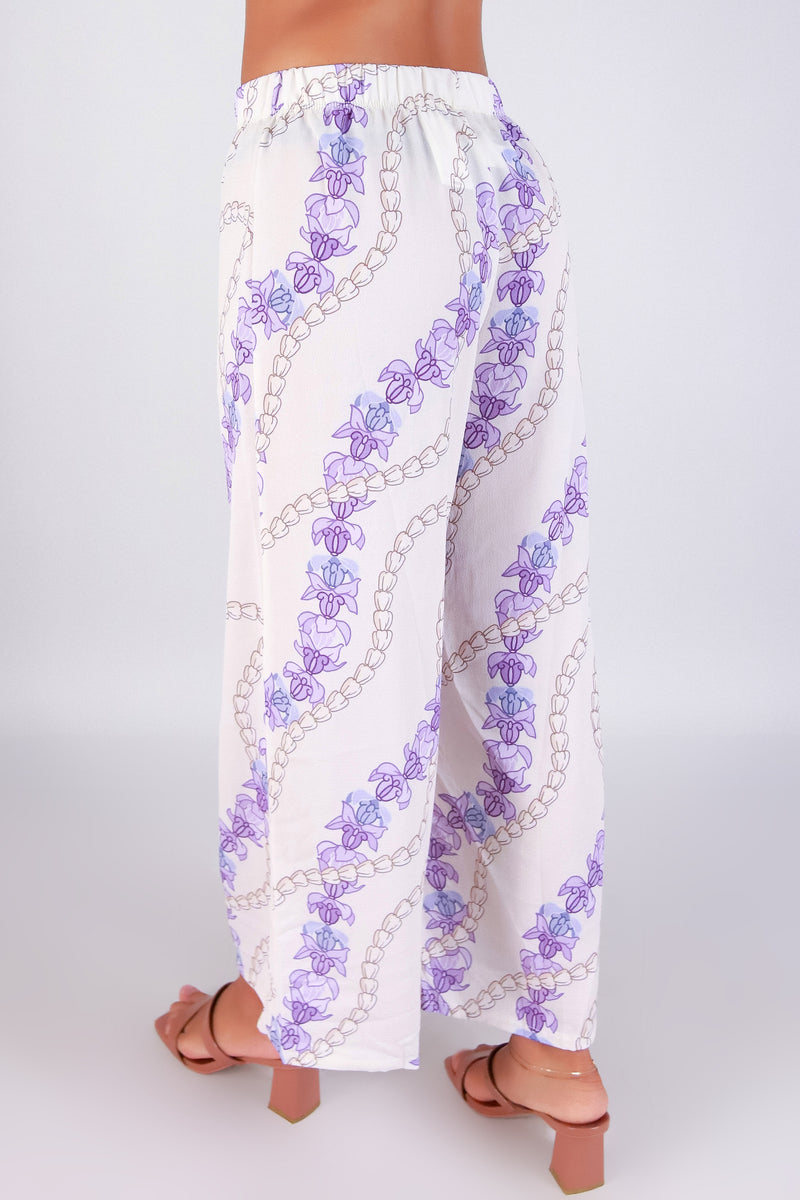 Jeans Warehouse Hawaii - PRINT WOVEN CAPRI&