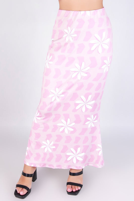 TIARE SHELL MIDI SKIRT