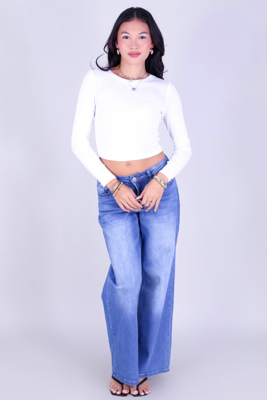 EVERYDAY RIB LONG SLEEVE TOP