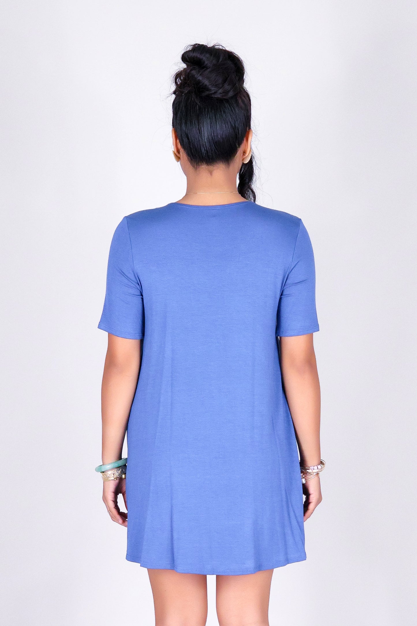 MEADOW SWAY TRAPEZE DRESS