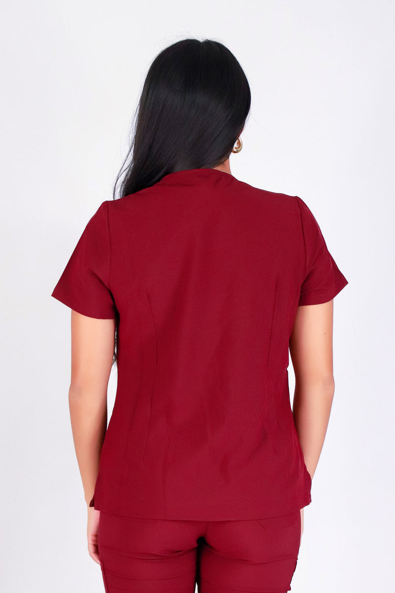 WORKING OVERTIME SCRUB TOP