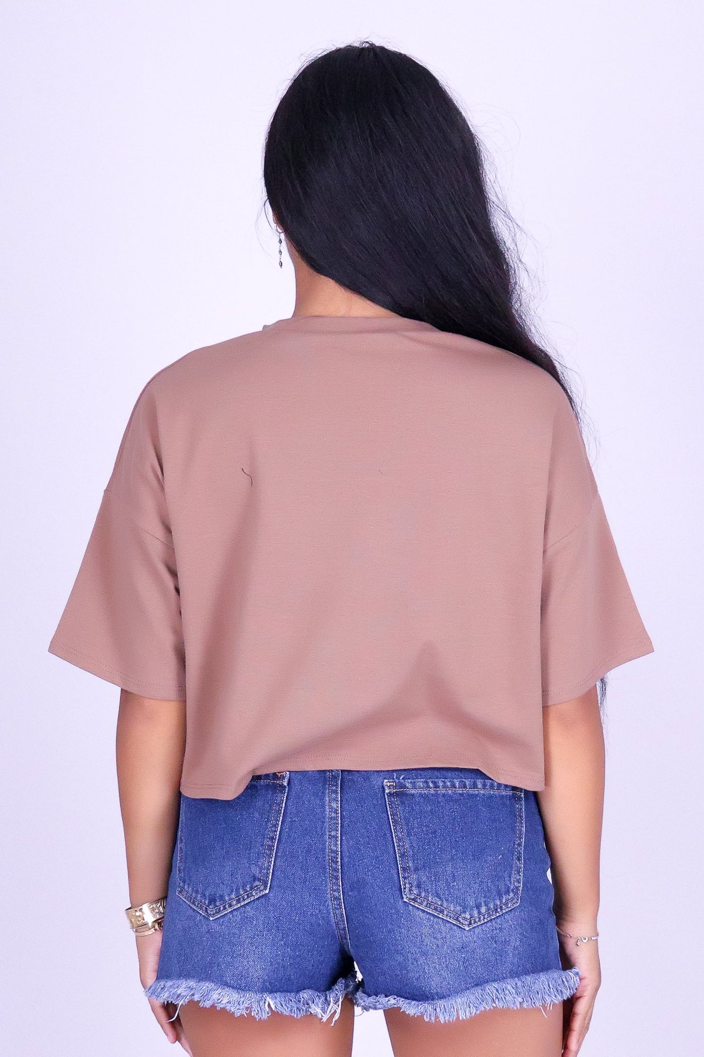 HAWAII CAMO CROP TEE