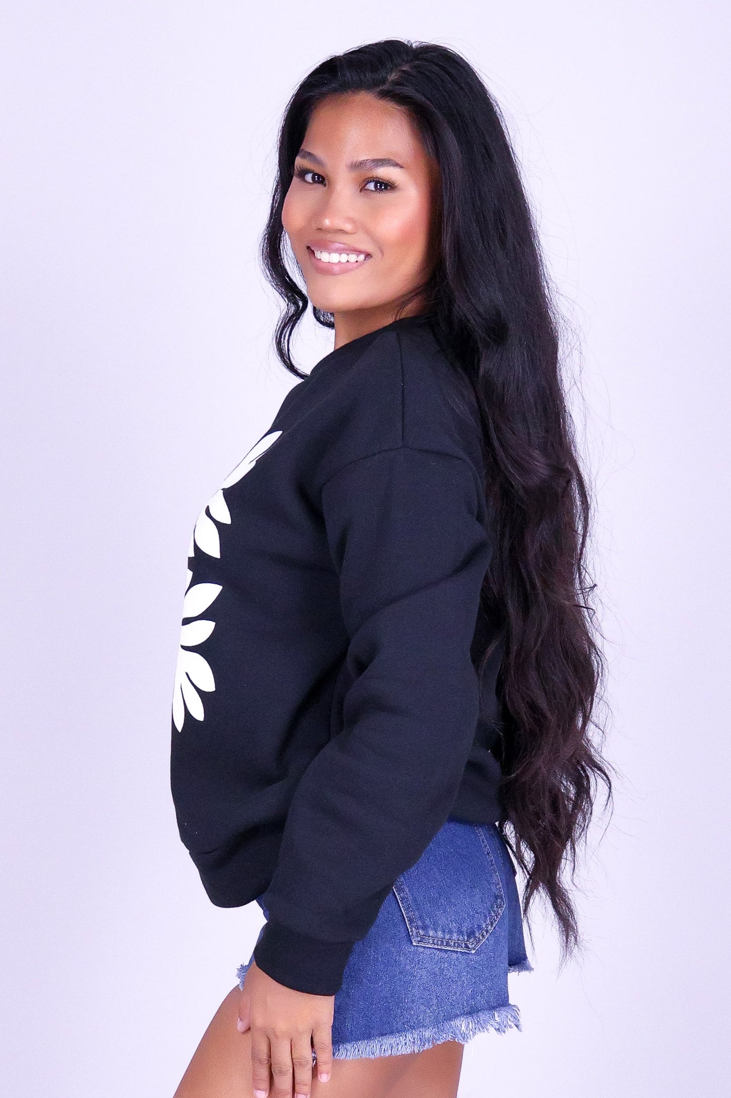 LAUAE QUILT OVERSIZED SWEATER