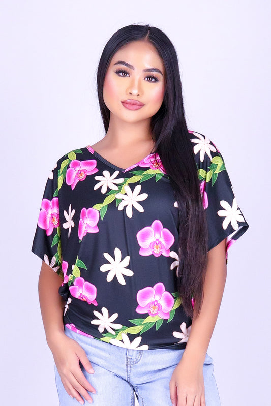 ORCHID TIARE DOLMAN TOP