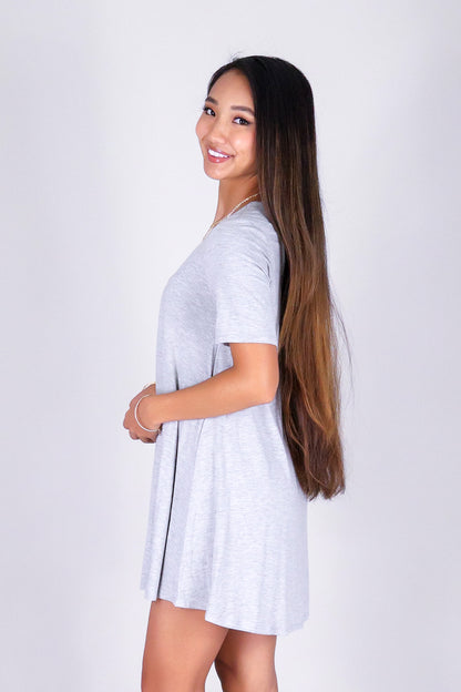 MEADOW SWAY TRAPEZE DRESS