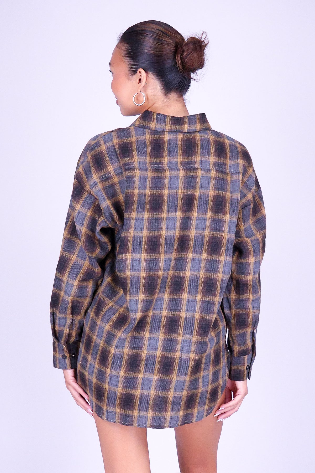 IF YOU REMEMBER PLAID TOP