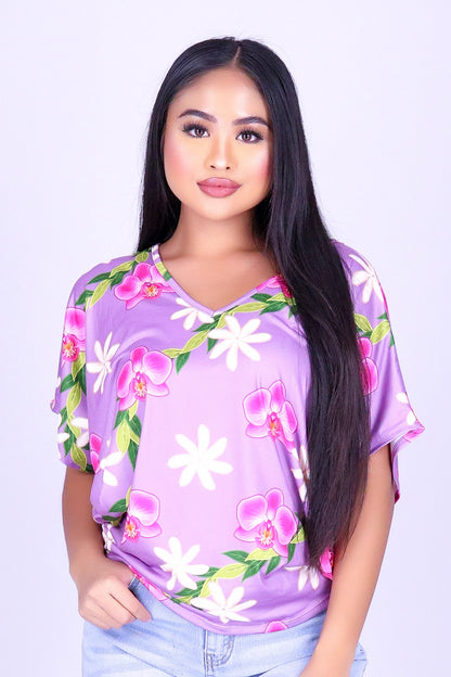 ORCHID TIARE DOLMAN TOP