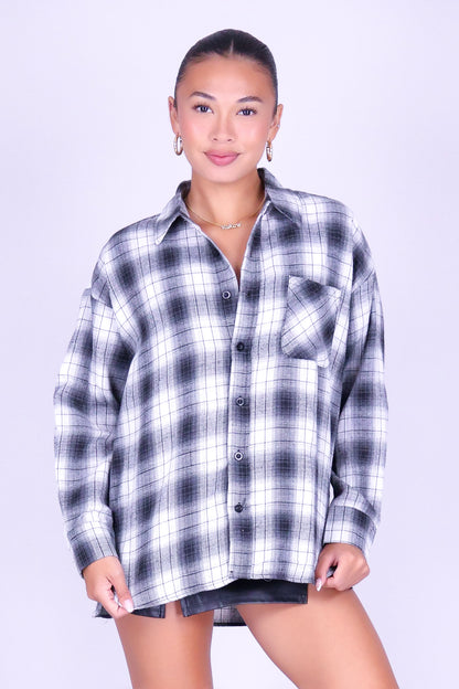 IF YOU REMEMBER PLAID TOP
