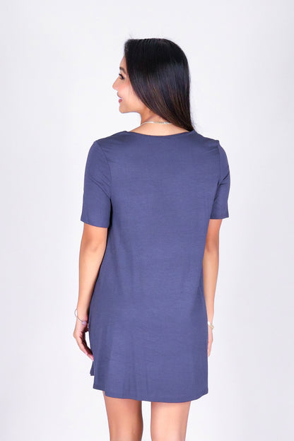 MEADOW SWAY TRAPEZE DRESS