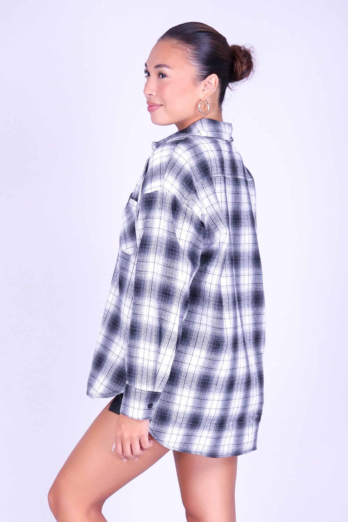IF YOU REMEMBER PLAID TOP