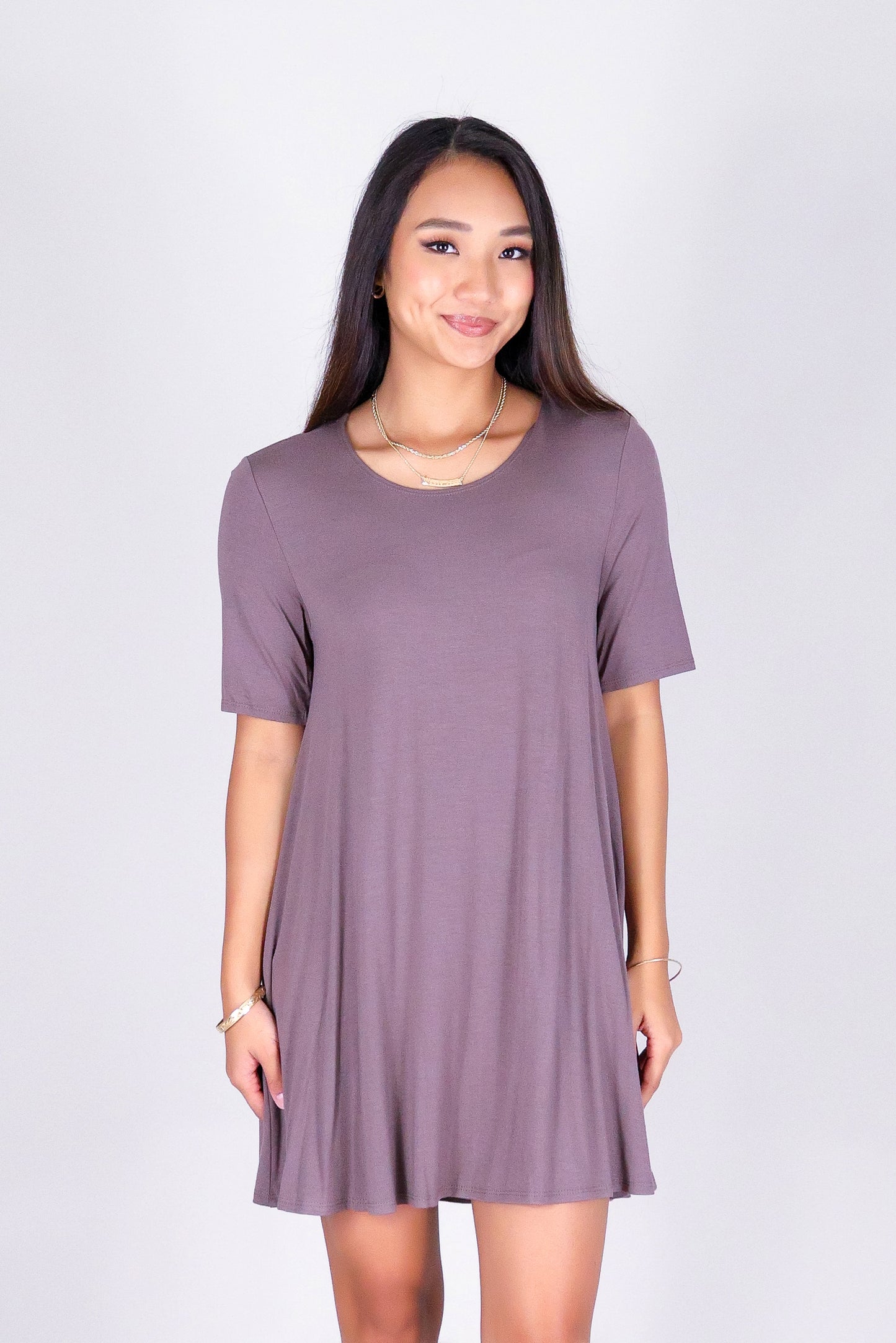 MEADOW SWAY TRAPEZE DRESS