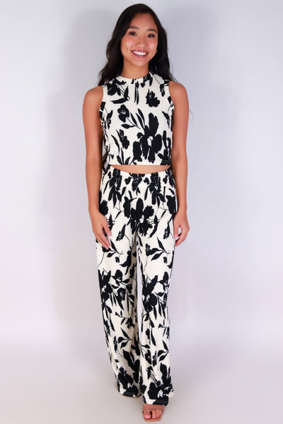 Jeans Warehouse Hawaii - MATCHING SEPARATES - SUNSET JUNGLE TOP | By LOVE POEM