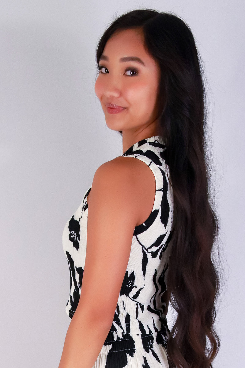 Jeans Warehouse Hawaii - MATCHING SEPARATES - SUNSET JUNGLE TOP | By LOVE POEM