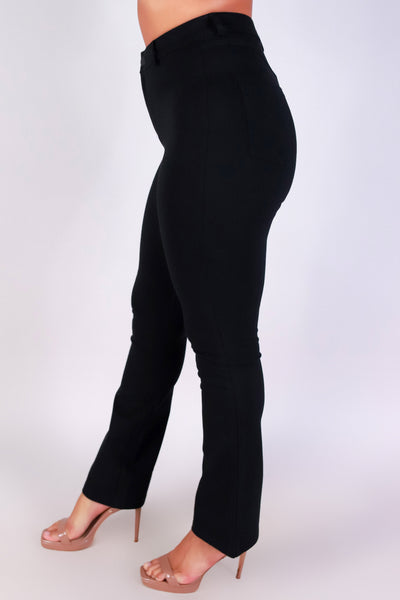 Jeans Warehouse Hawaii - SOLID KNIT PANTS - SOFT MOVES KNIT PANTS | By LABIJOU, CORP