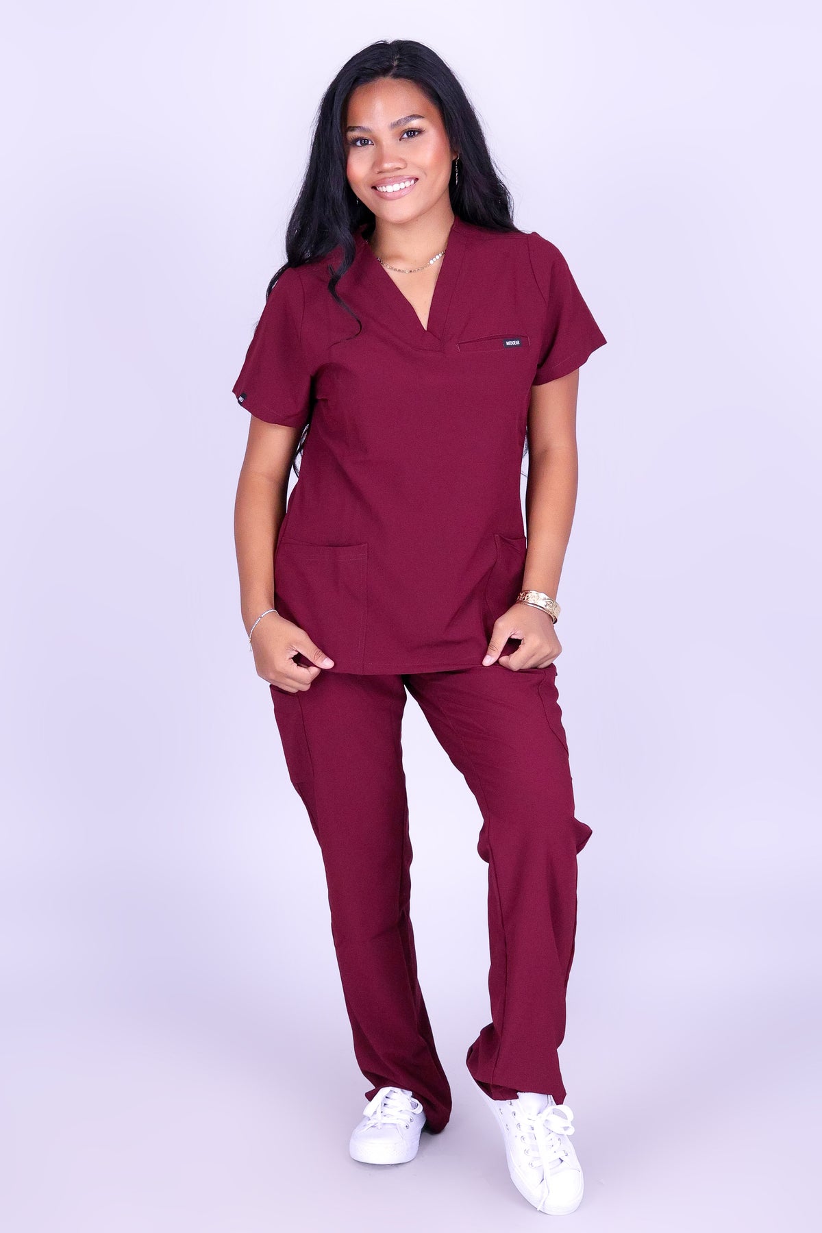 DELIVER ME SCRUB TOP