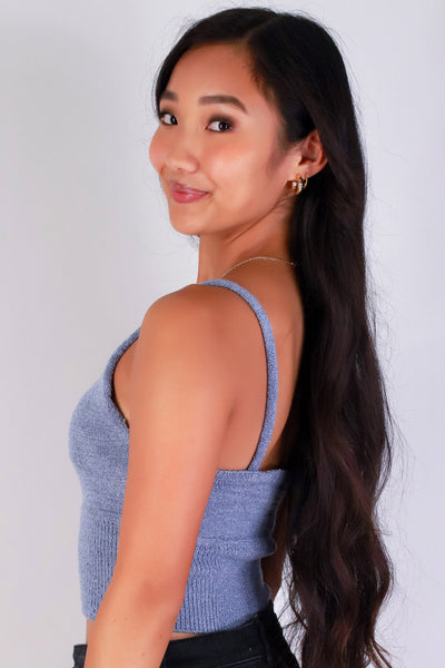 Jeans Warehouse Hawaii - SOLID TANKS/ TUBES - FEELING ALRIGHT KNIT TOP | By DEBUT