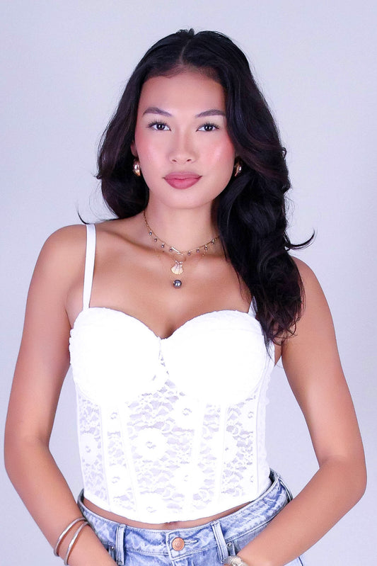 TRUE ROMANCE LACE CORSET