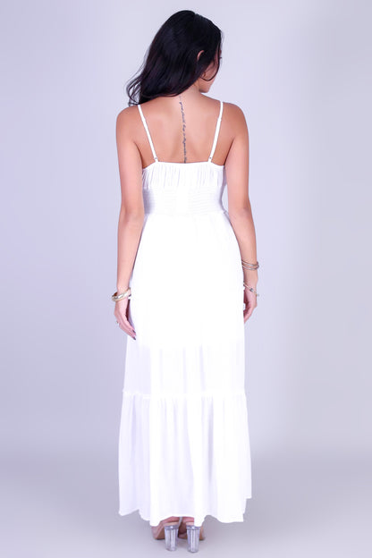 PETAL LACE MAXI DRESS