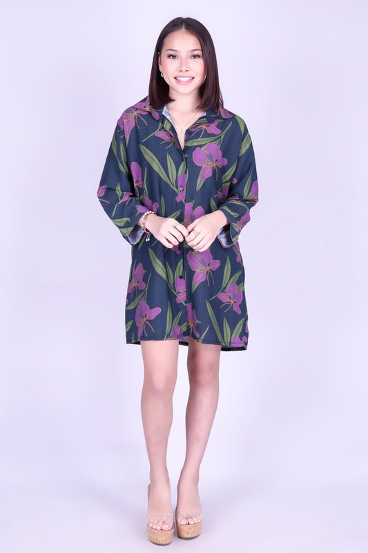 GINGER BUTTON DOWN DRESS