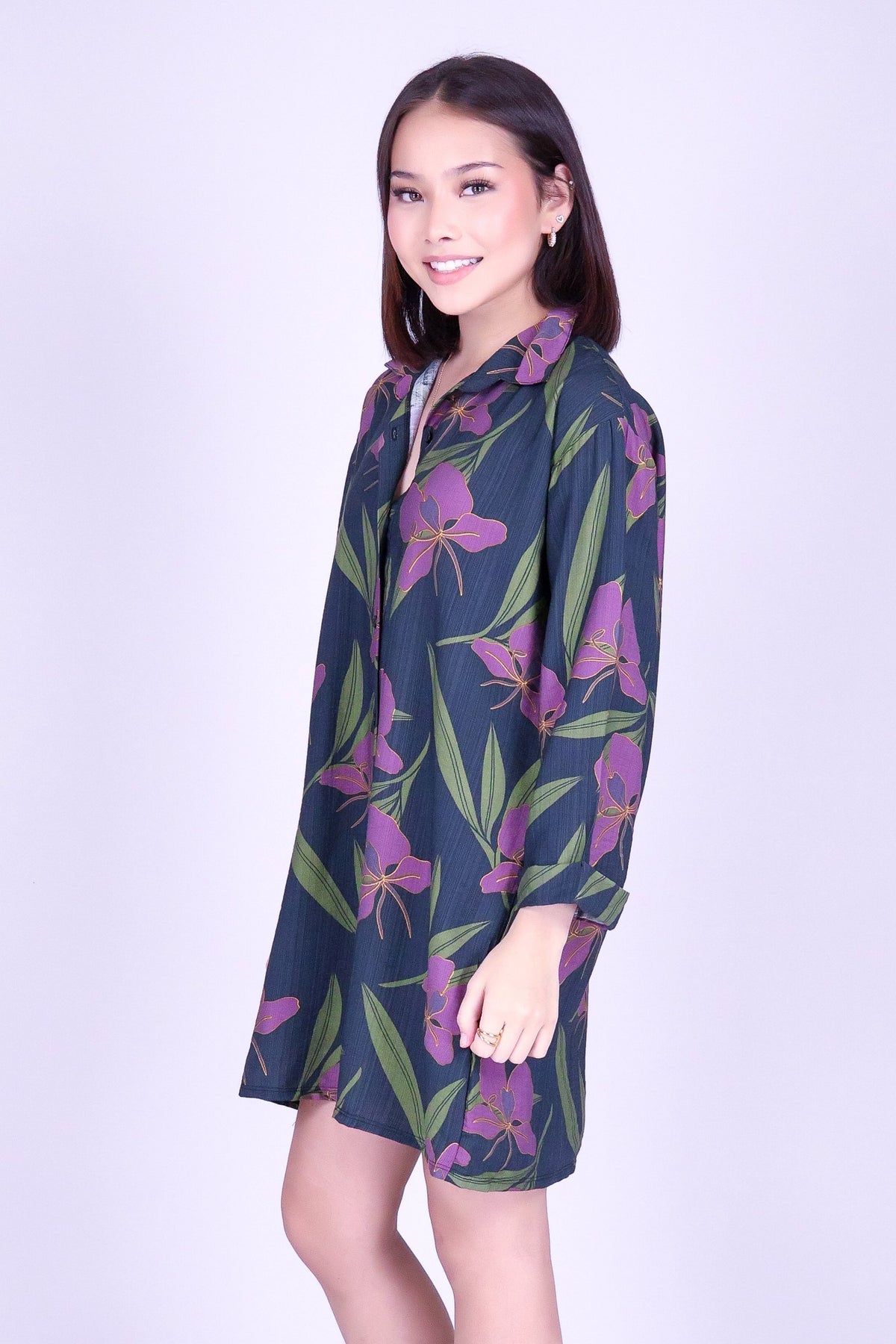 GINGER BUTTON DOWN DRESS