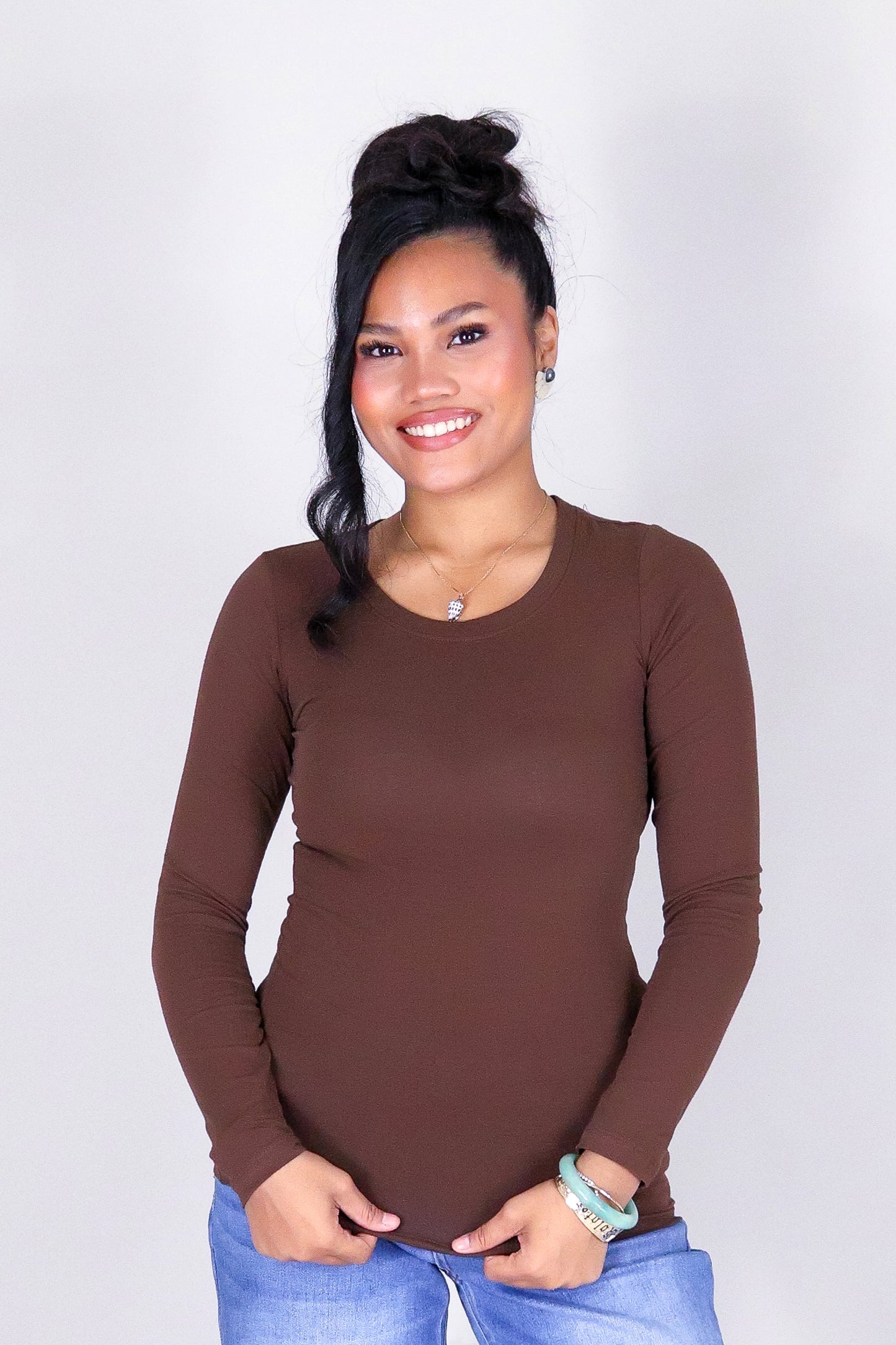 JUST A CUTIE LONG SLEEVE TOP