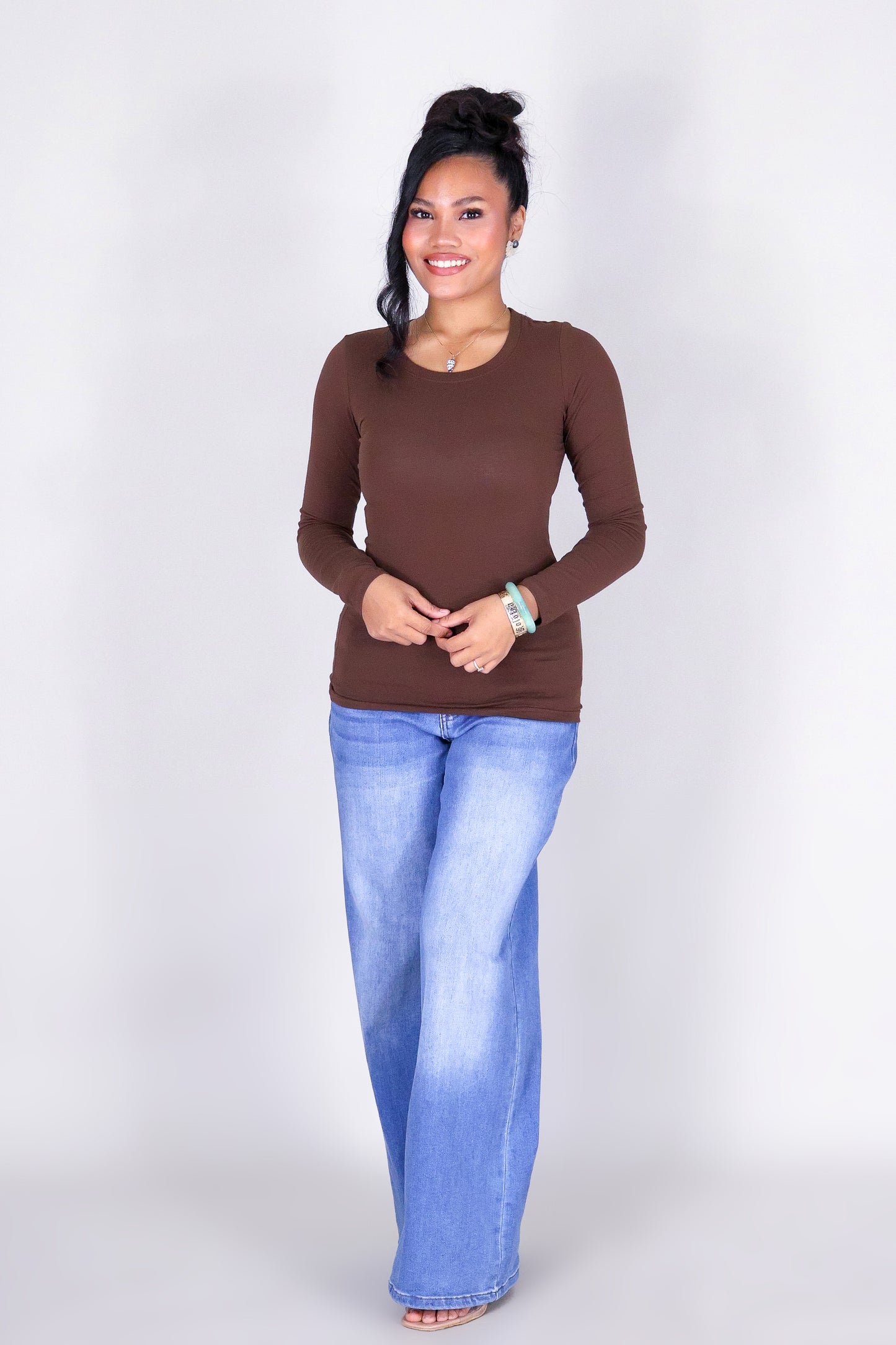 JUST A CUTIE LONG SLEEVE TOP