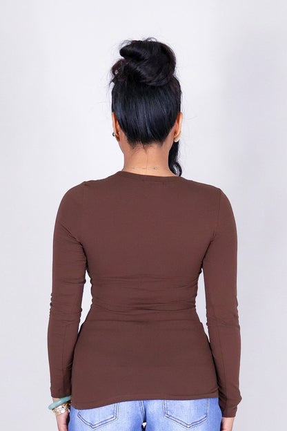 JUST A CUTIE LONG SLEEVE TOP