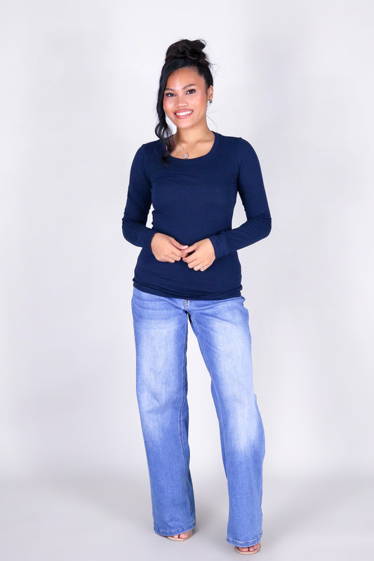 JUST A CUTIE LONG SLEEVE TOP