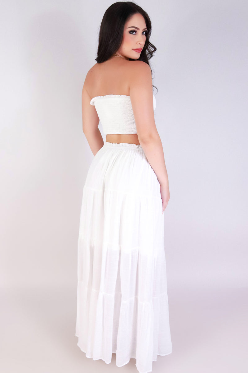 Jeans Warehouse Hawaii - MATCHING SEPARATES - CAREFREE CRUSH SMOCKED TUBE TOP | By HYFVE