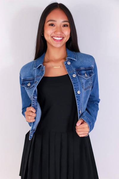 Jeans Warehouse Hawaii - DENIM JACKETS - STRAIGHT MOOD DENIM JACKET | By WAX JEAN