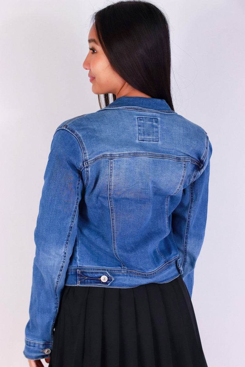 Jeans Warehouse Hawaii - DENIM JACKETS - STRAIGHT MOOD DENIM JACKET | By WAX JEAN