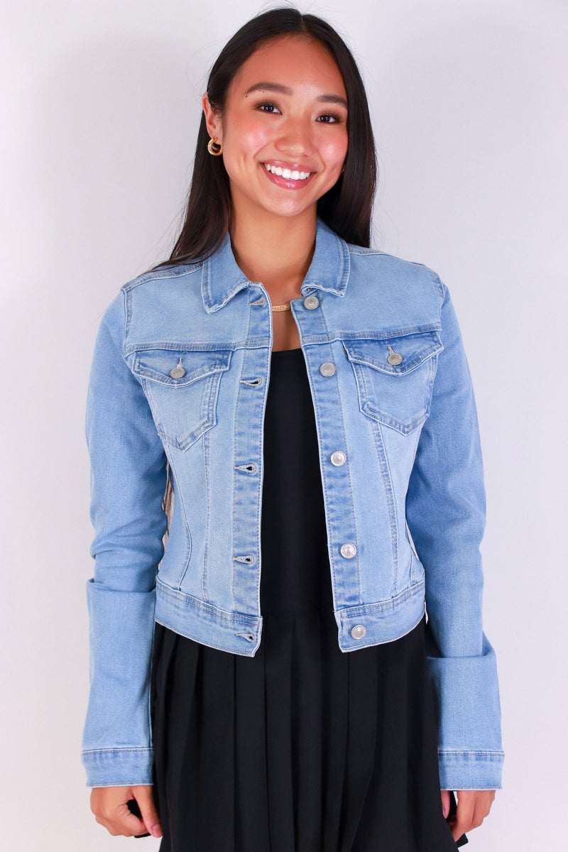 Jeans Warehouse Hawaii - DENIM JACKETS - STRAIGHT MOOD DENIM JACKET | By WAX JEAN