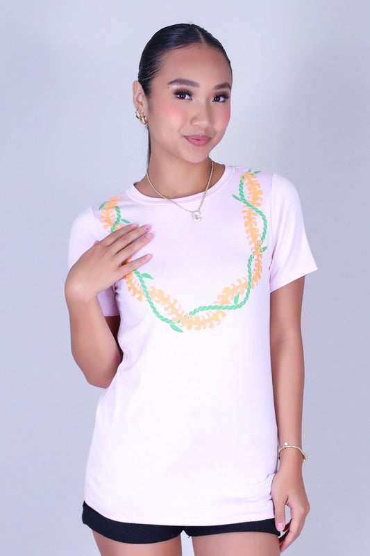 PUAKENIKENI TI LEAF LEI TEE