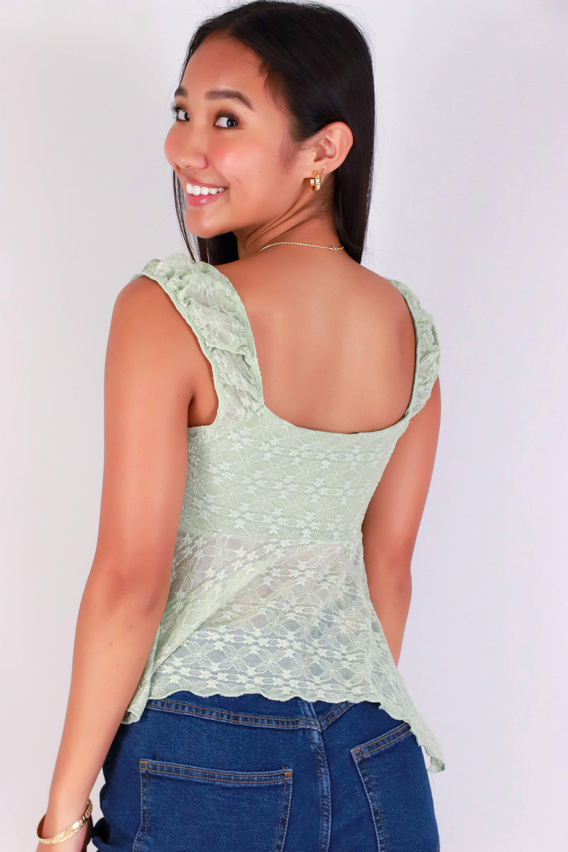 Jeans Warehouse Hawaii - SL CASUAL SOLID - WHISPER LACE TOP | By HEART & HIPS