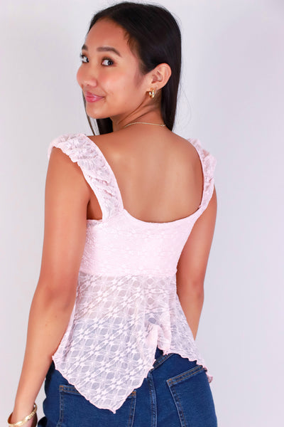 Jeans Warehouse Hawaii - SL CASUAL SOLID - WHISPER LACE TOP | By HEART & HIPS