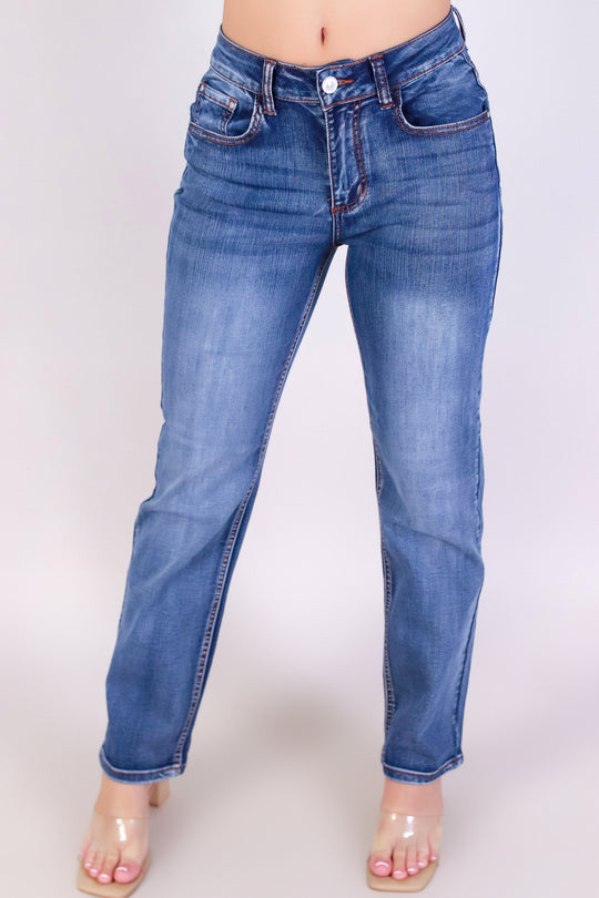 STRAIGHT UP BABE JEANS