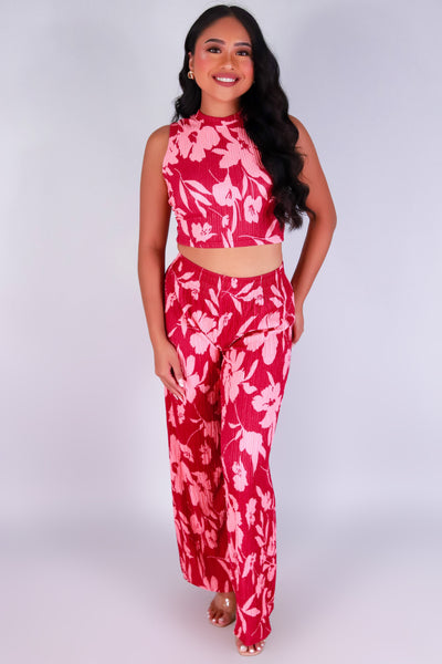 Jeans Warehouse Hawaii - MATCHING SEPARATES - SUNSET JUNGLE TOP | By LOVE POEM