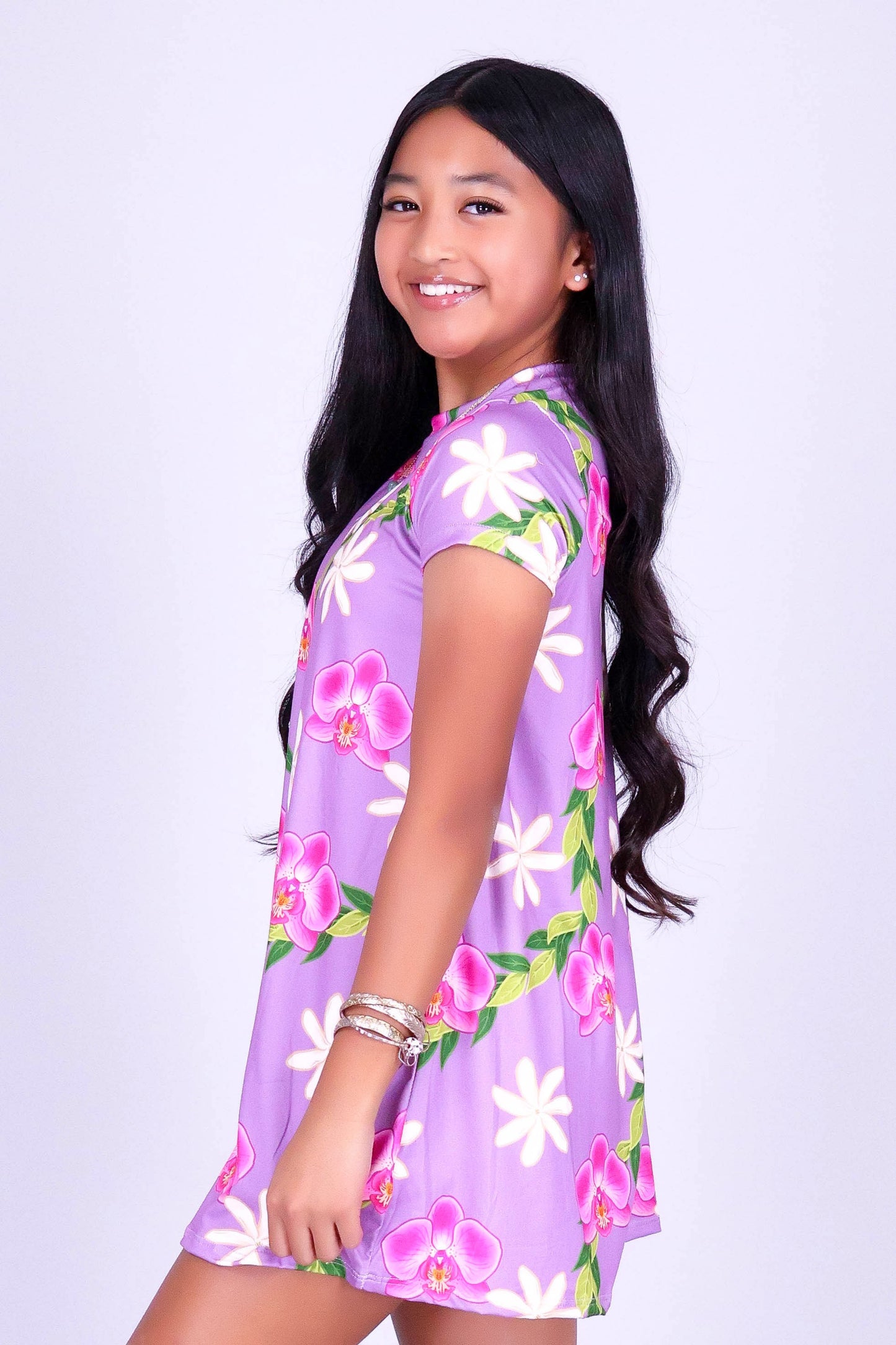 ORCHID TIARE TRAPEZE DRESS | KIDS SIZE 2-16