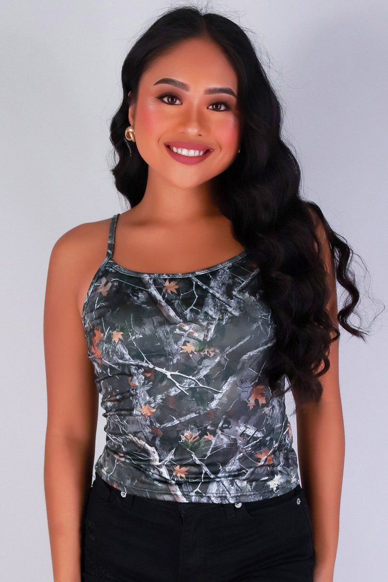 Jeans Warehouse Hawaii - SL PRINT - HUNTING CAMO TOP | By GREENWELL PROMOTIONS LTD