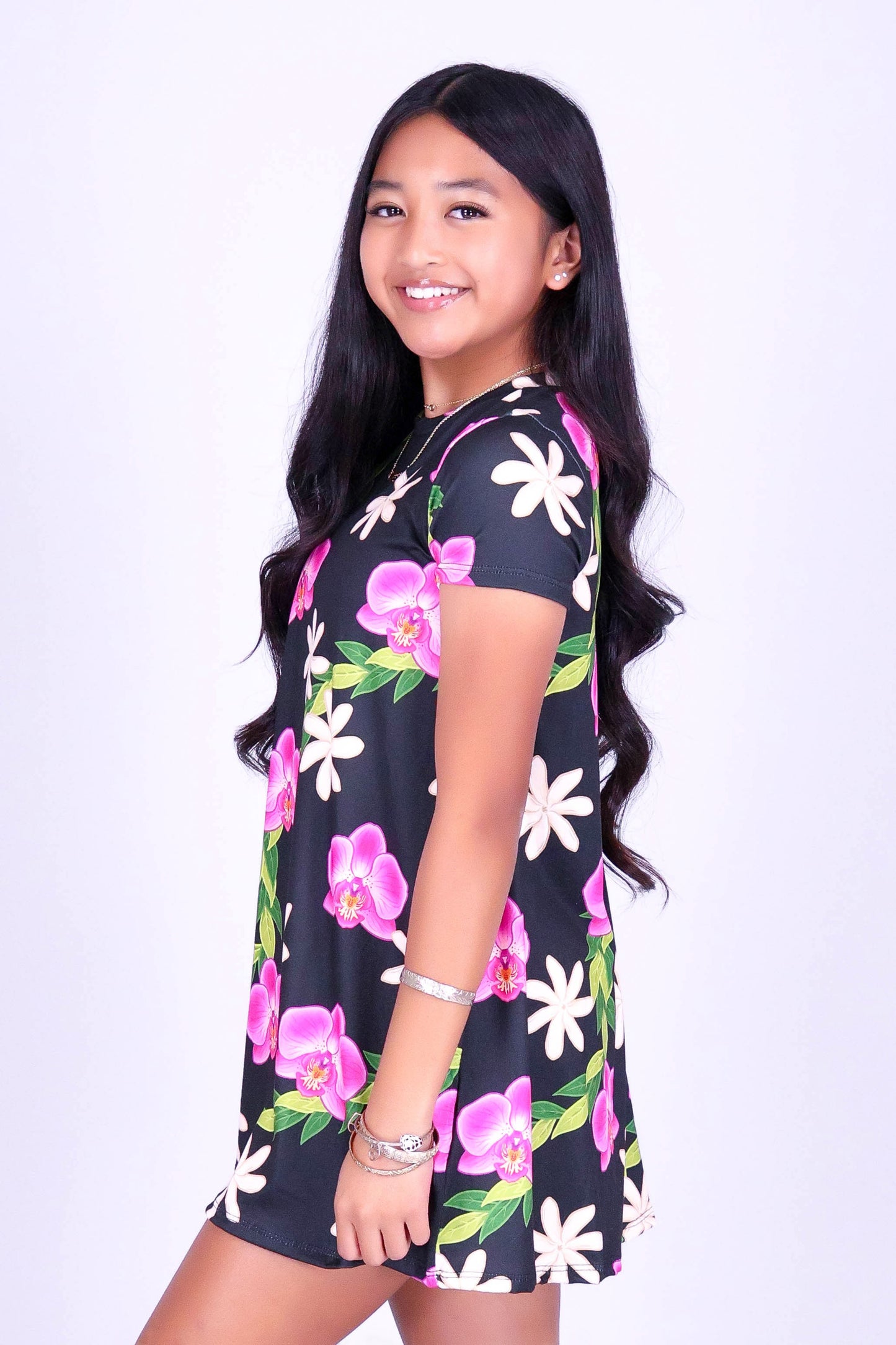 ORCHID TIARE TRAPEZE DRESS | KIDS SIZE 2-16