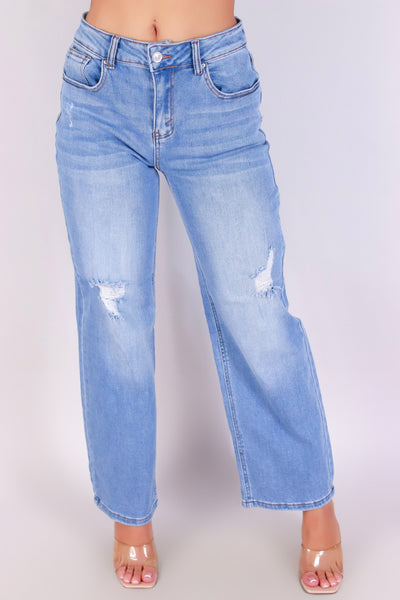Jeans Warehouse Hawaii - JEANS - THROWBACK STRAIGHT JEANS | By WAX JEAN