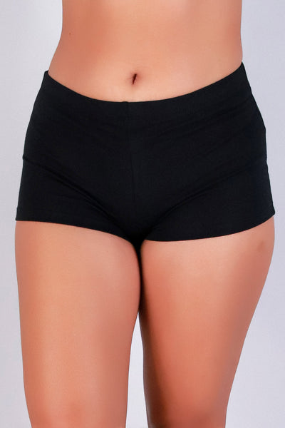 Jeans Warehouse Hawaii - KNIT HOT SHORTS - SWEET BOXER SHORTS | By ZENANA (KC EXCLUSIVE,INC