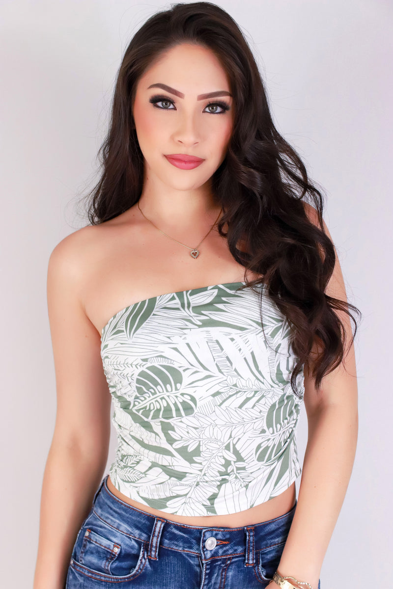 Jeans Warehouse Hawaii - SL PRINT - WILDFLOWER WALTZ TUBE TOP | By PAPERMOON/ B_ENVIED