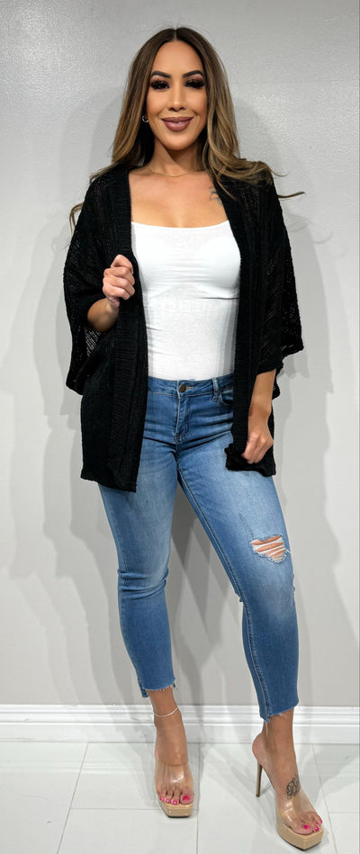 Jeans Warehouse Hawaii - CARDIGANS - OPEN FRONT CARDIGAN | By CHERISH