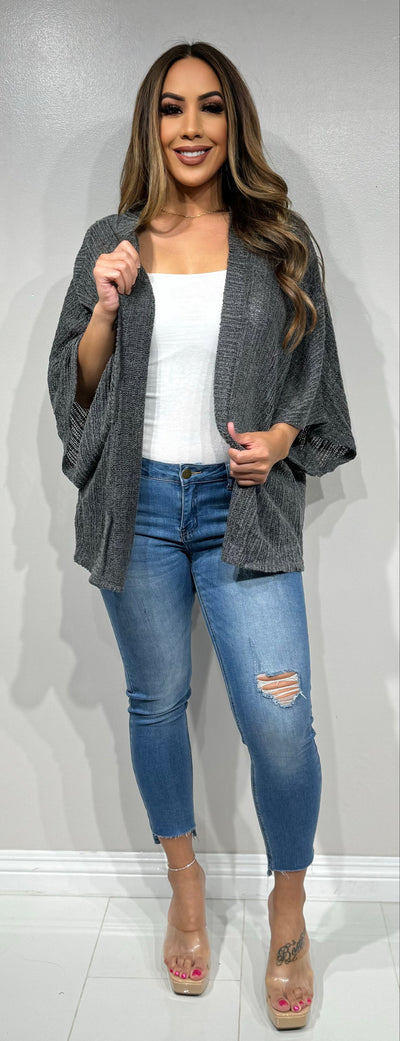 Jeans Warehouse Hawaii - CARDIGANS - OPEN FRONT CARDIGAN | By CHERISH