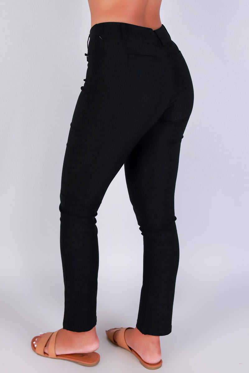 Jeans Warehouse Hawaii - DRESSY WORK PANT/CAPRI - RUN THE ROOM PANTS | By BARON DISTRIBUTORS
