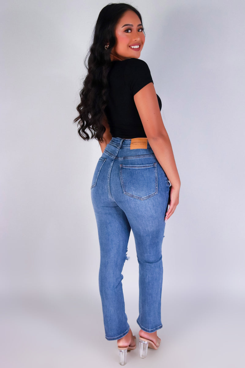 Jeans Warehouse Hawaii - JEANS - STREET BLUE JEANS | By MONKEY RIDE JEANS