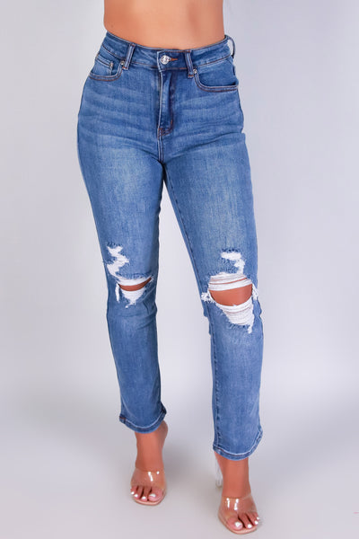 Jeans Warehouse Hawaii - JEANS - STREET BLUE JEANS | By MONKEY RIDE JEANS